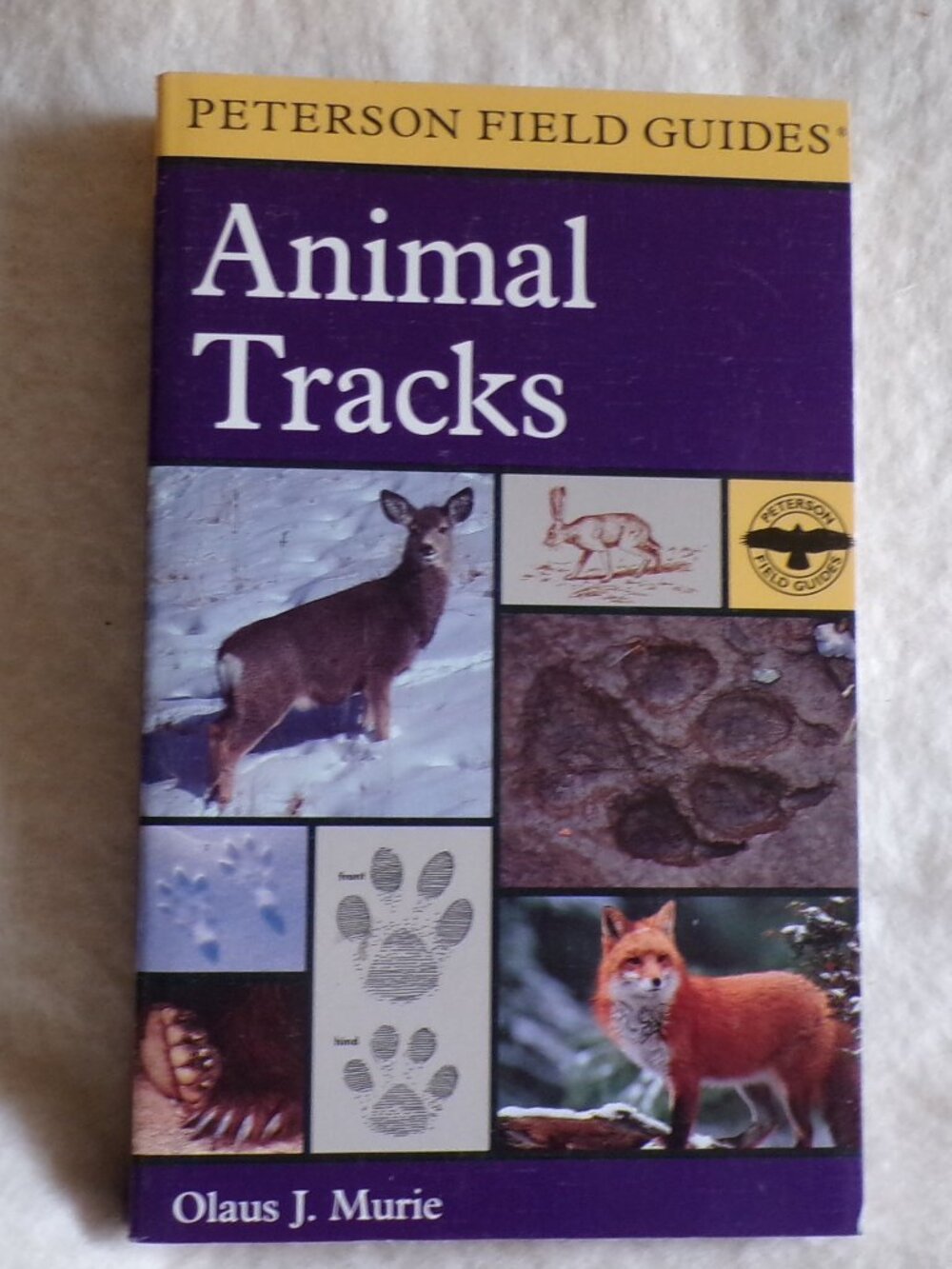 Animal Tracks by Olaus J. Murie Paperback Book in great condition